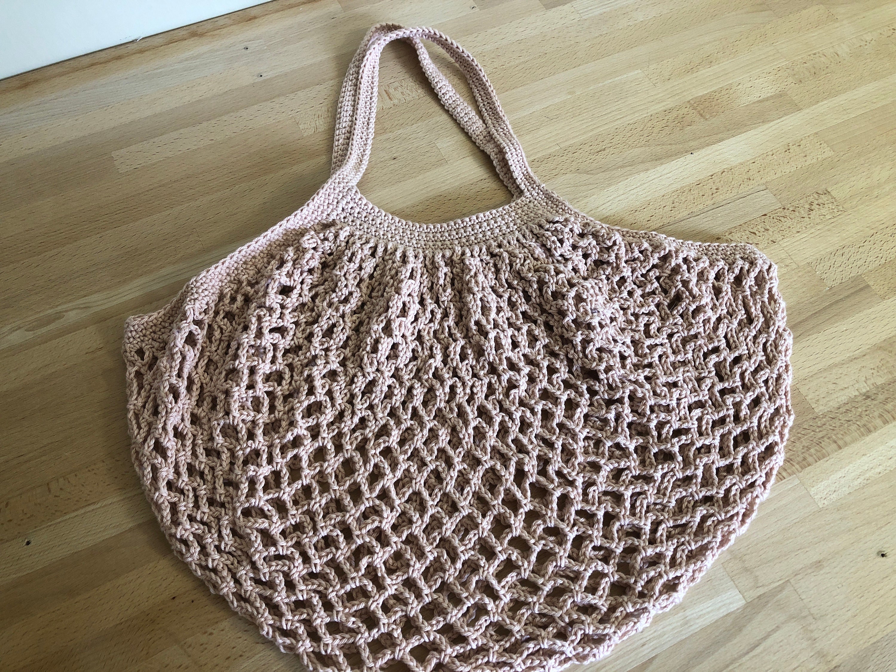 【ATELIER EDITION】COTTON NET BAG Dragon Diffusion - NS Kanpur Tan