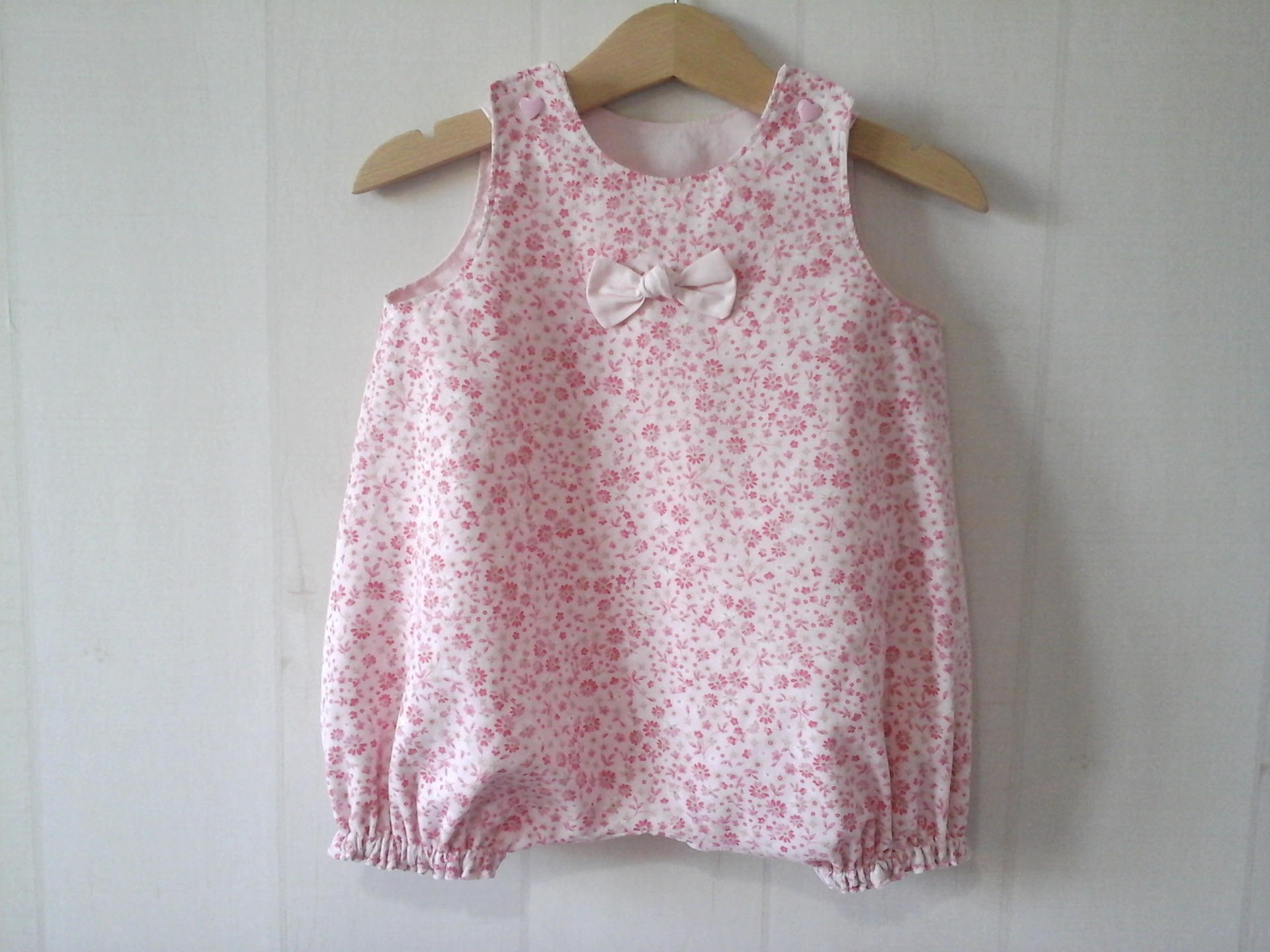 france jours visa mois 90 6 combishort milleraies / en bébé velours Barboteuse fleuri