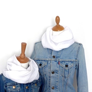 Snood printemps, tour de cou léger, double gaze de coton, pour enfant ou adulte zdjęcie 8