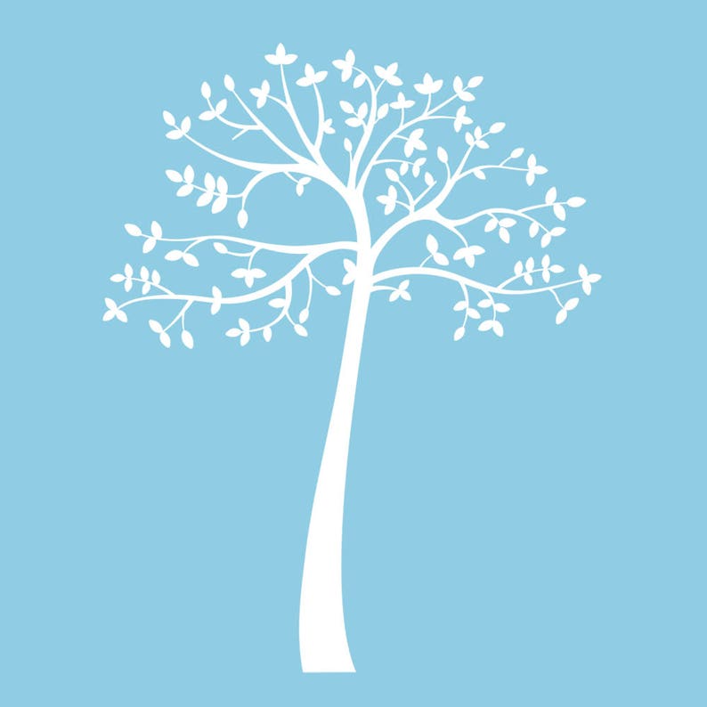 Tree wall sticker tree wall decal decor tree wall sticker Etsy