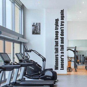 Fitness Wall Decal for Gym Motivation - Energy Workout Wall Art - 05