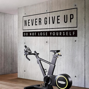 Fitness Wall Decal for Motivation - Energy - Gym Wall Art - 02