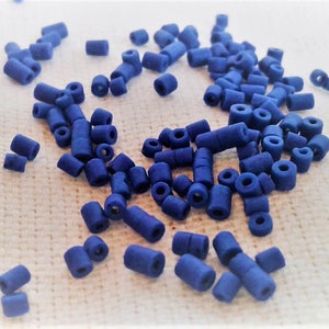 Lot of 100 Lapis lazuli Nepal Beads - Beads of the World - Stone Beads - Heishi Beads