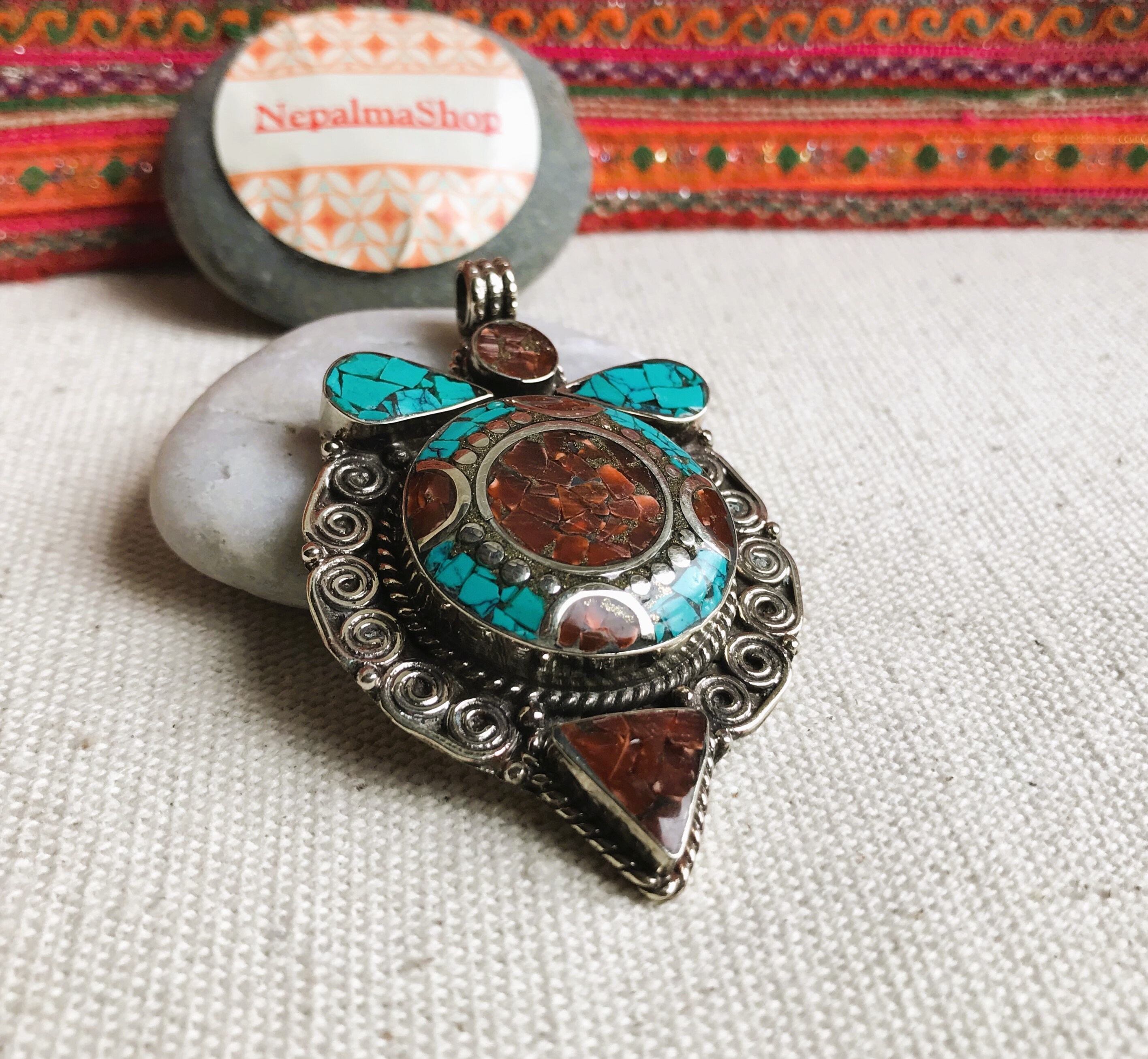 Bijoux or et turquoise Etsy France