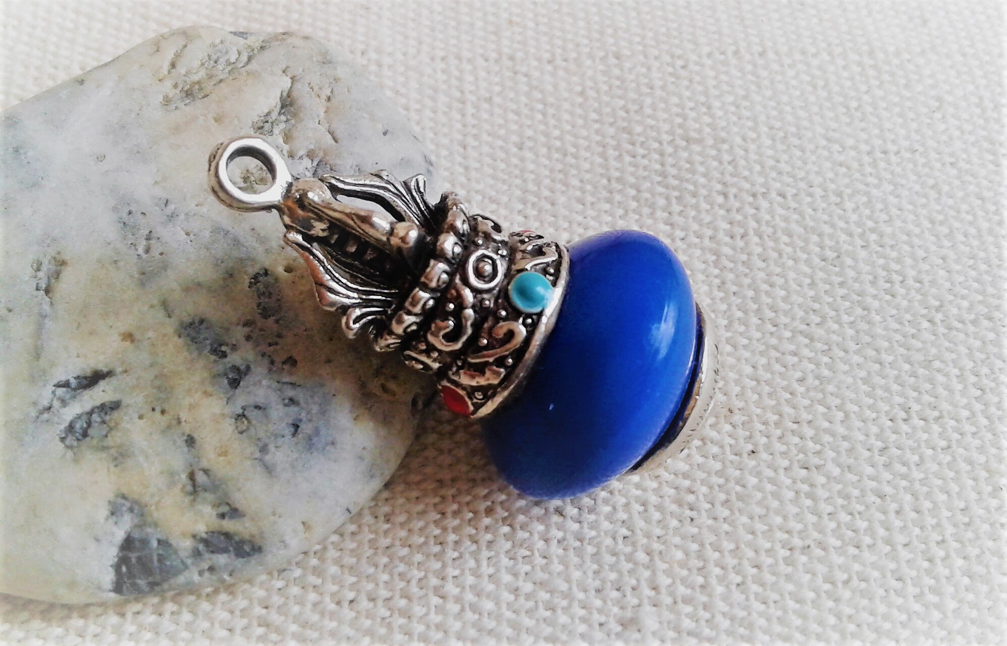 Buddhist Pendantethnic Primernepal Tibetzen Etsy