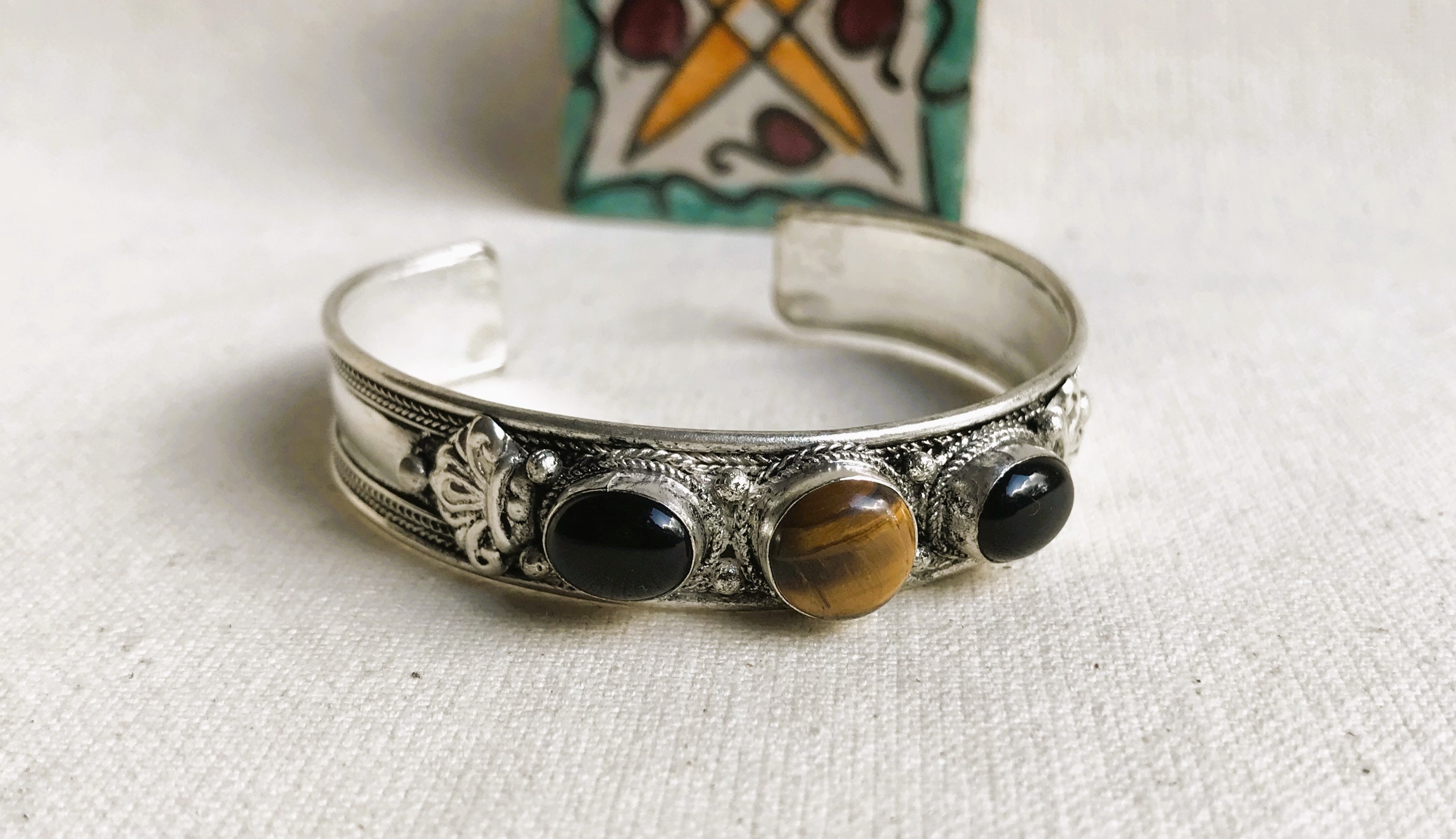 Tibetan bracelet 3 metals