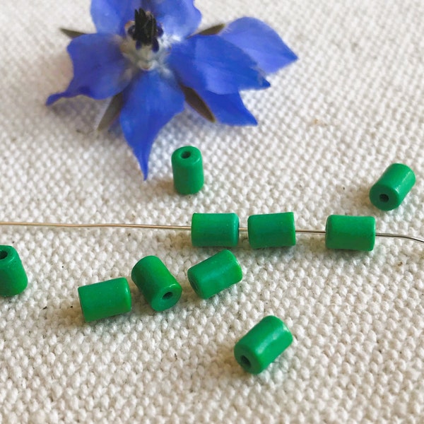 Lot of Turquoise Beads - Tube Beads - Fine Stones - Heishi Beads