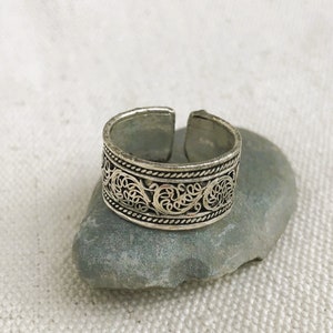 Ethnic ring - Ethnic ring - Men&#39;s or Women&#39;s jewelry - Nepal Tibet