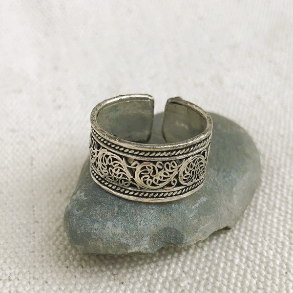 Bague ethnique-Anneau ethnique-Bijoux Homme ou Femme-Népal Tibet