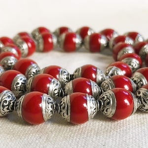 Lot of Tibetan Ethnic Beads - Traditional Beads - Beads of the World