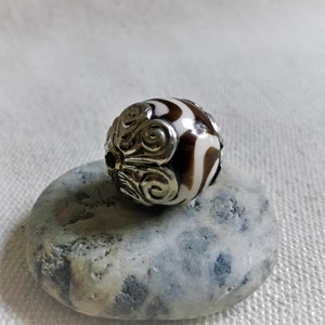 Large Ethnic Pearl-Bead from Nepal Tibet-Crafts of the World-Pearl of the World-Nepalmashop