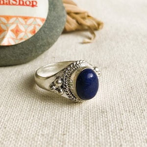 Natursteinring für Frauen-Nepal Tibet-Nepalmashop