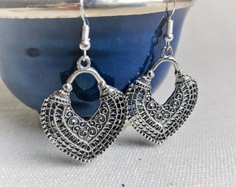 Ethnic earrings Boho-Creoles-Tribal Jewelry