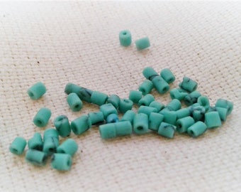 Turquoise beads very small