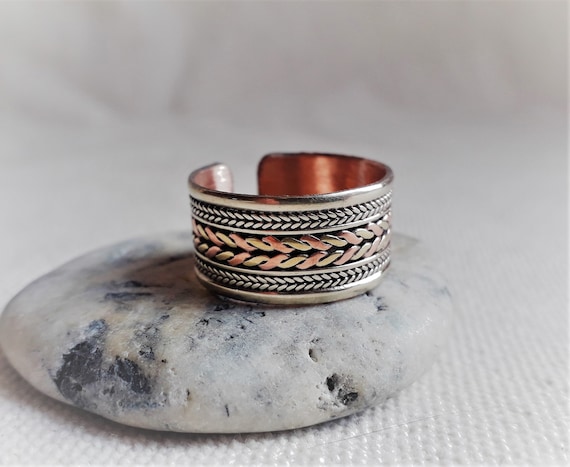 Bague ethnique Anneau ethnique Bague Homme Femme N pal Tibet