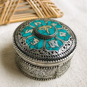 Boite Ethnique à Bijoux-Népal Tibet-Artisanat du Monde-Artisanat du monde