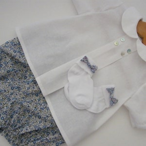 LIBERTY Bloomer Blouse Socks, birth 1/3/6/9/12/18 months