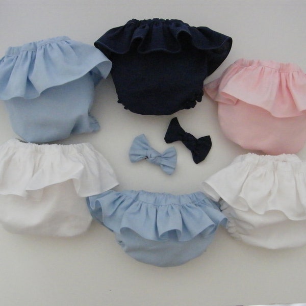 Maillot de bain doublé, blanc, bleu clair, marine, rose pâle 2/3/4/5/6 ans