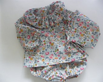 Set Blouse Bloomer Beguin Betsy porcelain birth 1/3/6/9/12/18 months