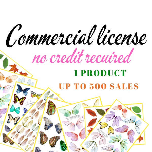 1 product, up to 500 sales, commercial license, no credit recuired, Premafelt.