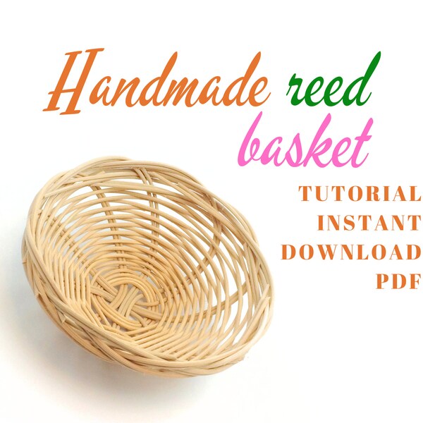 Reed Baskets Etsy