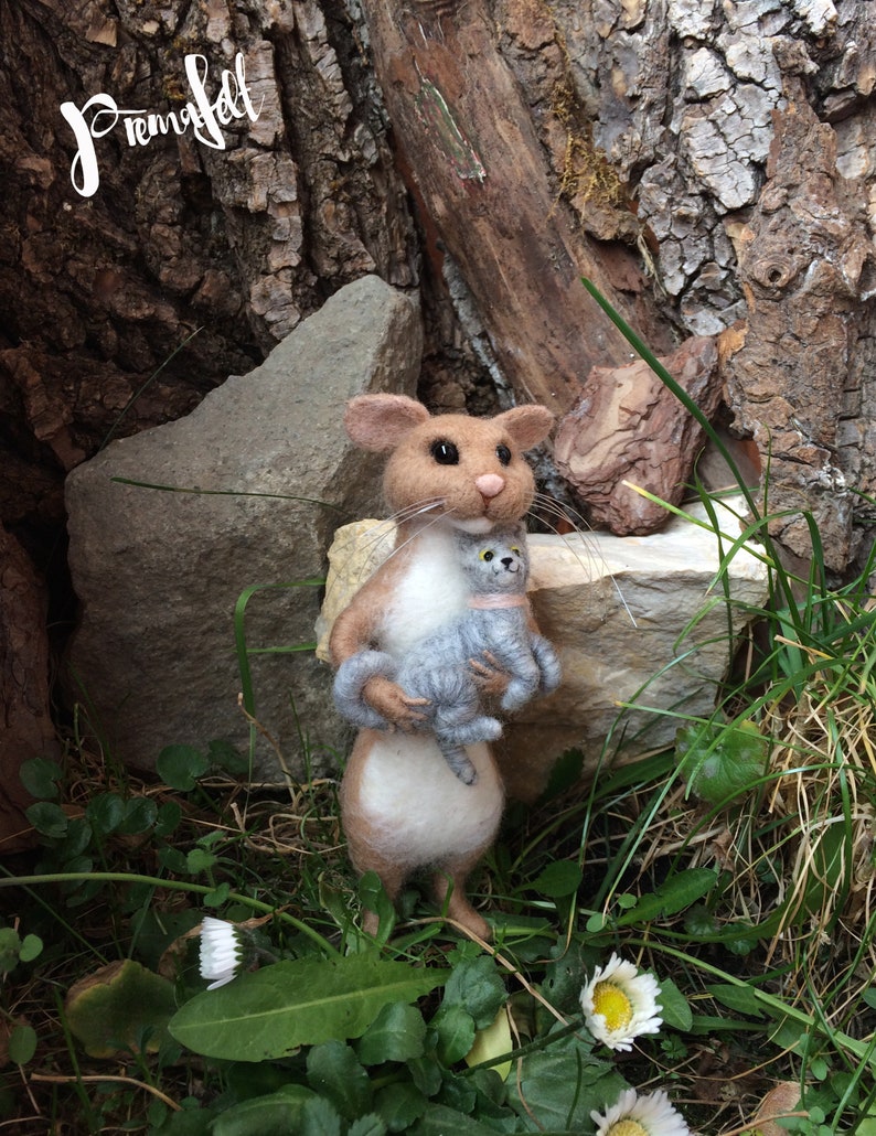 tiny mouse figurine