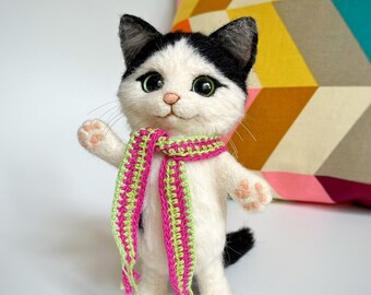 Imágenes De Gatos De Fieltro Divertido Y Atractivo Kit De