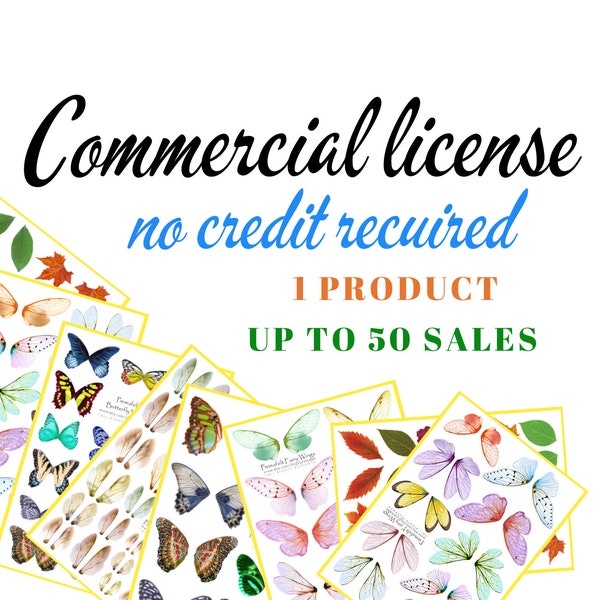 1 product, up to 50 sales, commercial license, no credit recuired, Premafelt.