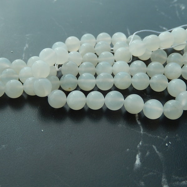 Perles de lune blanche grade A 6/8mm