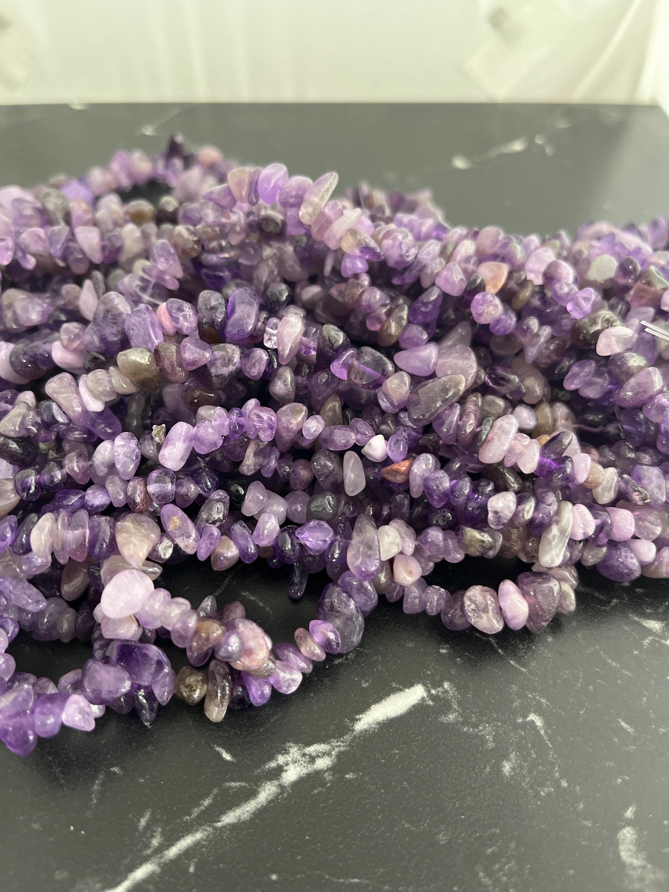 Amethist Edelsteen Facet geslepen vierkant, klein | Jalla Stones - Edelstenen en Mineralen