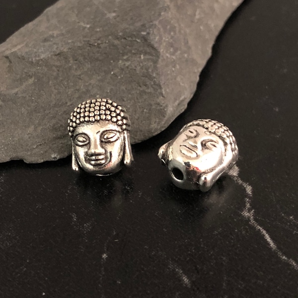 Perles tête de bouddha, lot de 5,10, 20