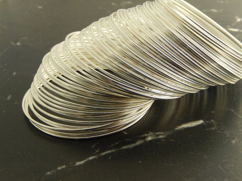 stainless steel-shaped memory wire 1mm 20 or 50 rounds