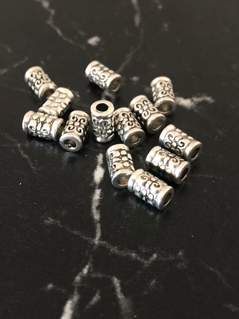 Lot De 100 Capuchons Perles Style Tibétain Ancien Bronze - Filigrane Fleurs Et Cloches - 9x5 Mm