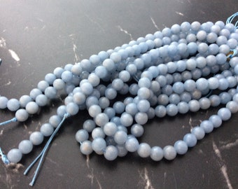 Angelite beads of 6/8/10mm