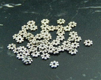 Flower spacer beads set of 20/50/100