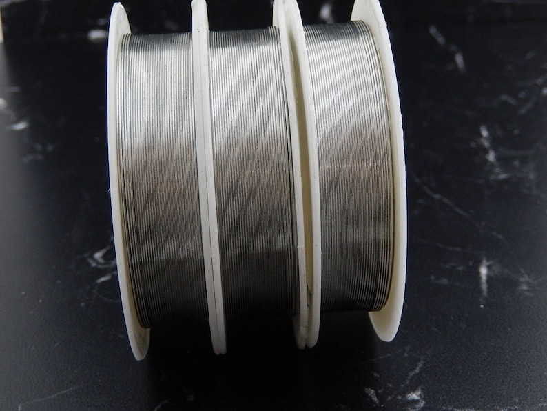 Silver copper wire 0.3 0.4 or 1mm image 1