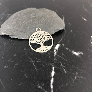 5 filigree tree of life pendants