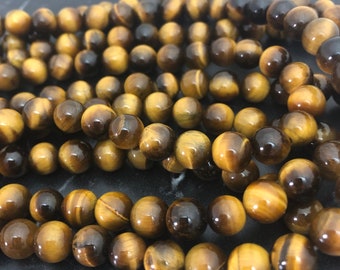 Tiger Eye beads grade A 4,6,8,10mm