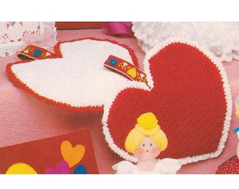 Crochet Pattern - Heart Hot Pad / Pot Holder / Dishcloth