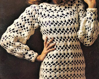 Shell Pullover Crochet Pattern