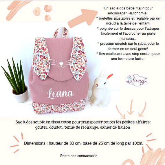 Cartable maternelle liberty sales