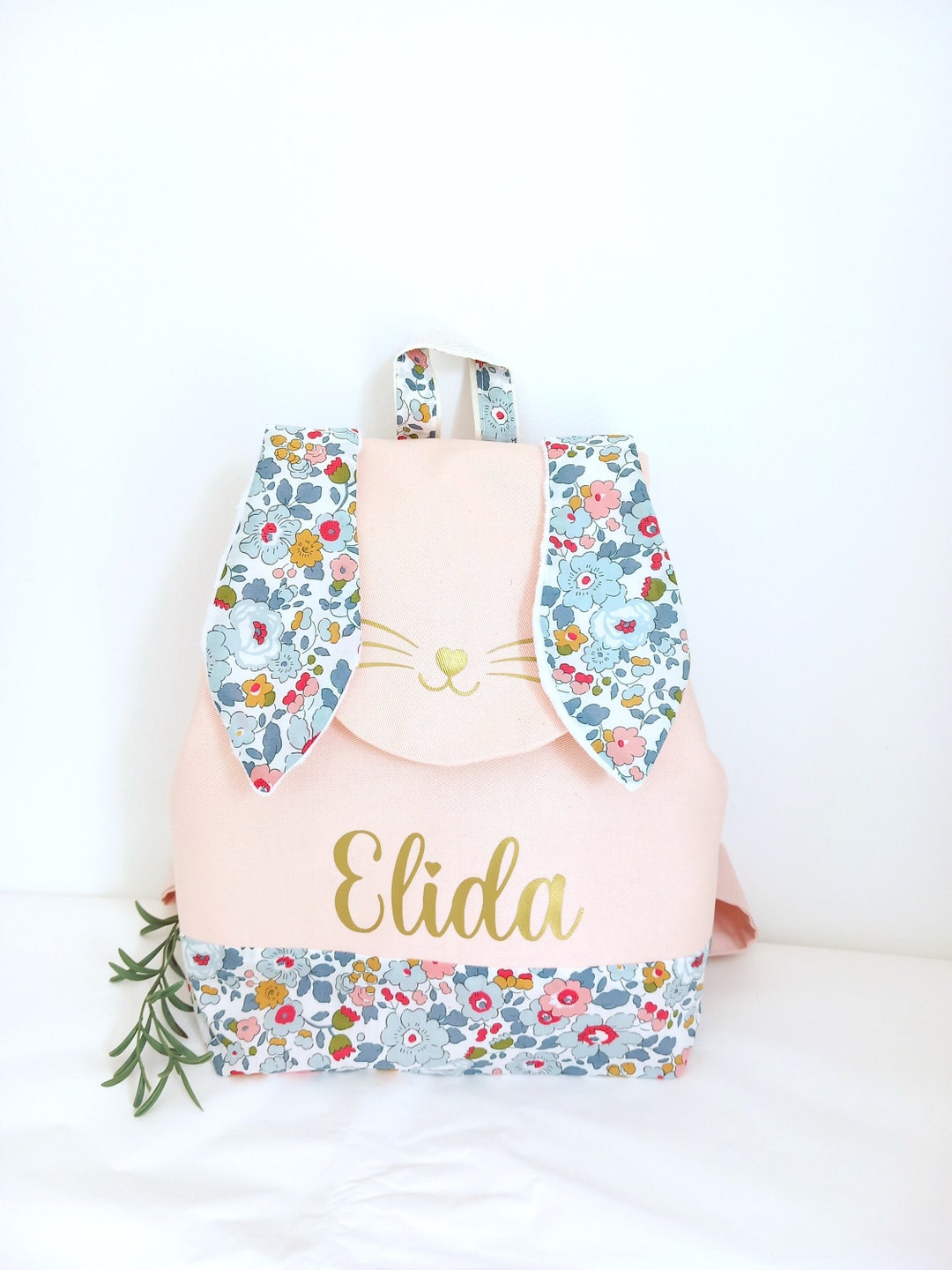 Sac à Dos Monogramme Luxueux en Cuir PU