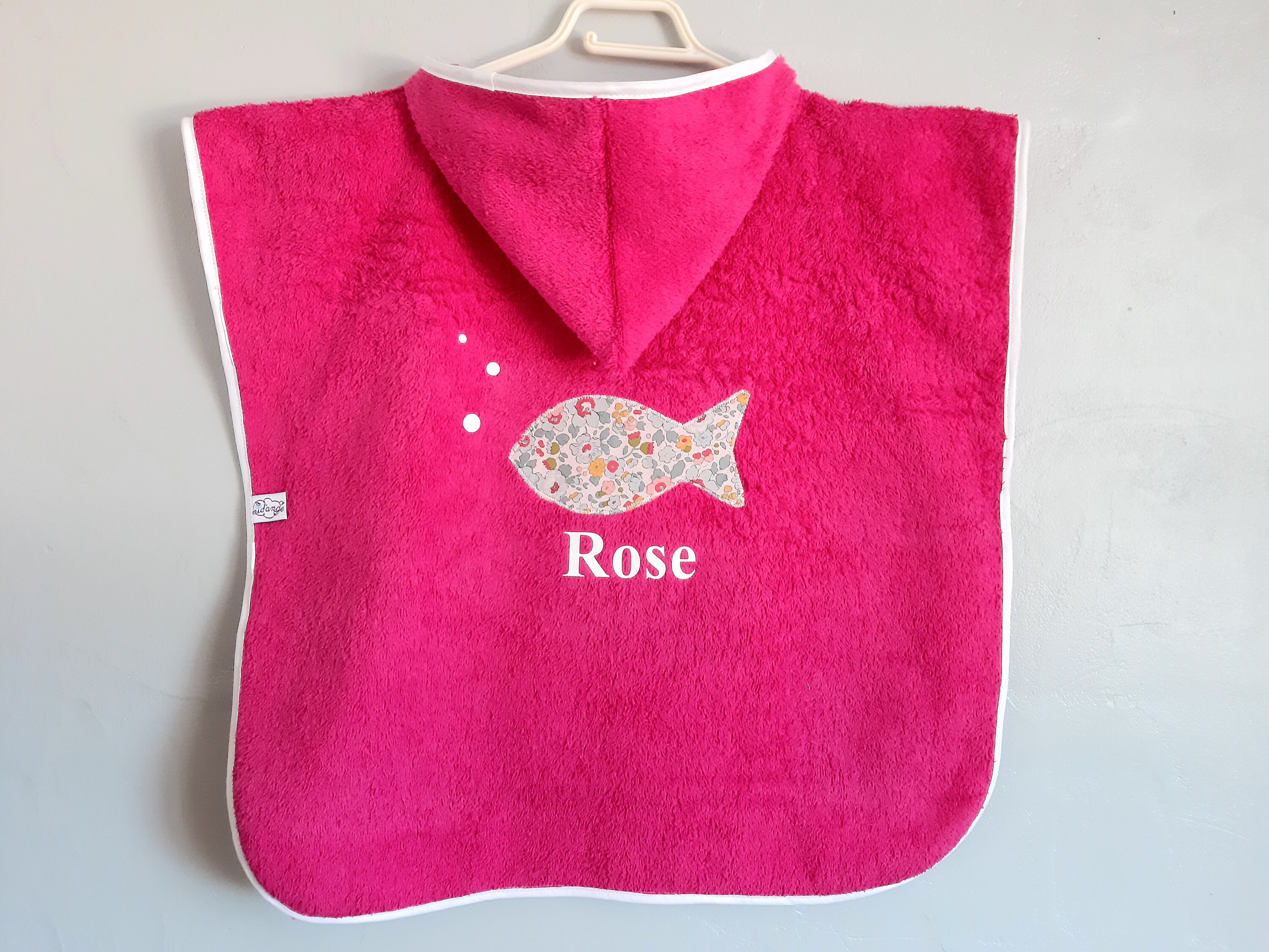 Poncho De Bain Pour Fille Ideal Sortie De Bain Piscine Ou A Etsy