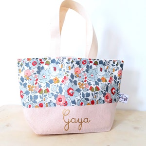 Liberty Betsy rosa personalisierte Mädchenhandtasche, Tanztasche, Schwimmbad, Strand, Taschengeschenk für Mädchen