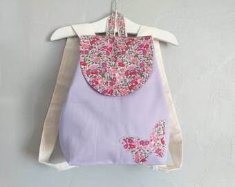 Mochila infantil personalizada Liberty, mochila de jardín de infantes para niñas