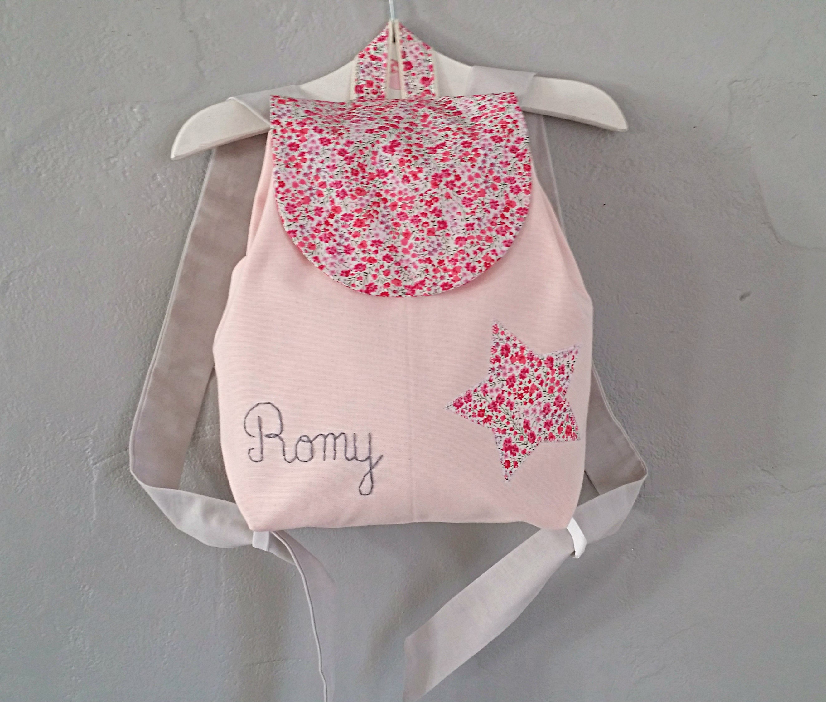 Sac à dos enfant Maternelle / crèche brodé personnalisé Etsy