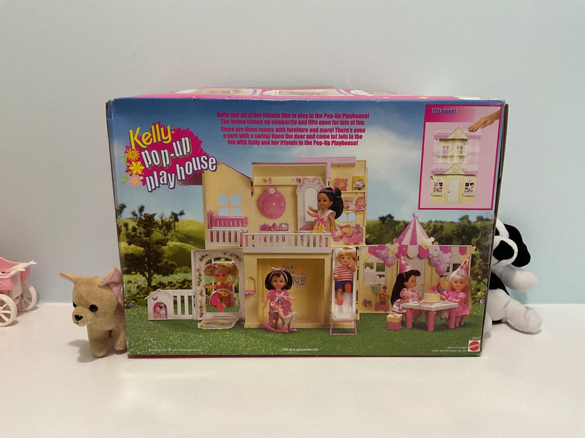 Mattel Barbie KELLY Pop up Playhouse. Never Played With- Low Price Due ...