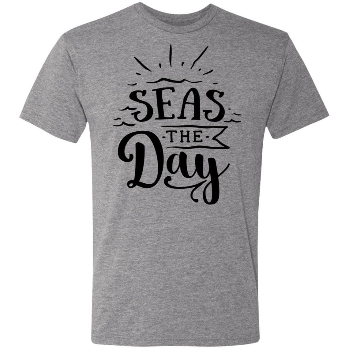 Seas the day Unisex Triblend TShirt Beach Shirt Mermaid | Etsy