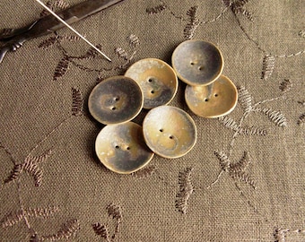 Porcelain buttons sewing accessories, fine and light buttons, handcrafted ceramic,