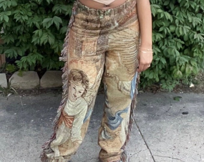 NASCAR inspired Blanket Pants Original Etsy